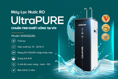 Máy lọc nước RO nóng nguội lạnh Sunhouse UltraPURE SHA76222KL 11 lõi