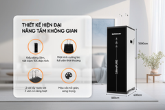 Máy lọc nước RO nóng nguội lạnh Sunhouse UltraPURE SHA76222KL 11 lõi