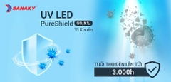 Máy lọc nước Ion kiềm Hydrogen Sanaky 12 lõi SNK-TV3IK018