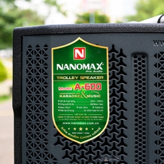Loa kéo Nanomax A-600 bass 50 cm 980W/max Karaoke Bluetooth