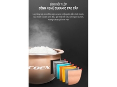 Nồi cơm điện cơ 1.2 lít Coex CR-3414