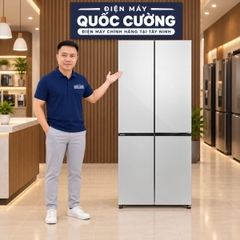 Tủ lạnh Panasonic Inverter 482 lít 4 cánh NR-XZ550HGWV trắng ngọc trai