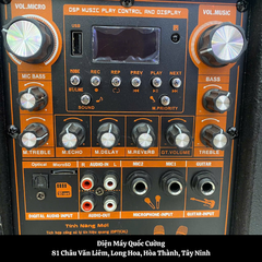 Loa kéo karaoke Nanomax GT-2024 Bass 50cm 820W