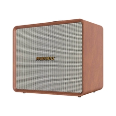 Loa karaoke xách tay PARAMAX Nice 200W màu nâu kèm 2 micro