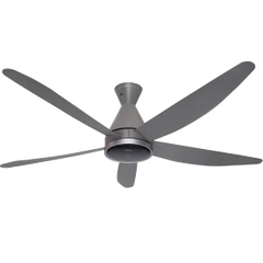 Quạt trần 5 cánh Panasonic F-60HAN (động cơ DC, có Sensor, màu xám)
