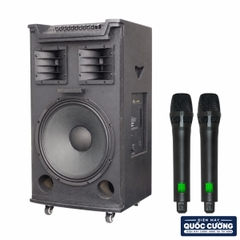 Loa karaoke di động SONCAMEDIA TOP 430 MAX Bass 40 cm 600W RMS