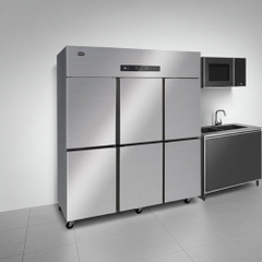 Tủ đông 6 cánh Oucboll BCD-1800Q - 990 lít