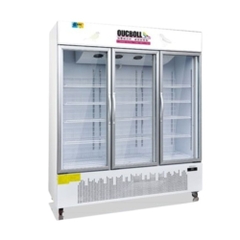 Tủ đông đứng 3 cánh kính 1m8 Oucboll LD-1800F - 1276 lít