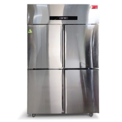 Tủ đông mát 4 cánh inox Oucboll BCD-1200 - 780 lít