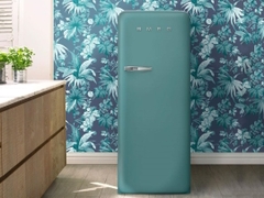 Tủ lạnh 270 lít Smeg FAB28RDEG6 - màu xanh emerald