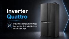 Tủ lạnh Multi door Midea Inverter 474 lít MDRF633MIF22VN