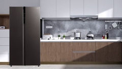 Tủ lạnh Side By Side Midea Inverter 555 lít MDRS710FGG28VN