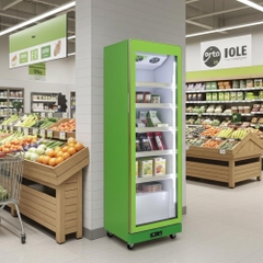 Tủ mát 1 cánh kính Oucboll LG-620FL - 415 lít