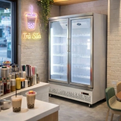 Tủ mát 2 cánh kính Oucboll LG-880F - 880 lít