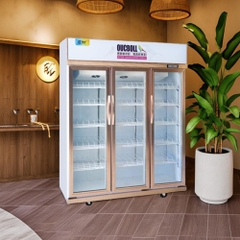 Tủ mát trưng bày 3 cánh kính Oucboll LG-1080C - 1180 lít