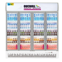 Tủ mát 4 cánh kính Oucboll 1580L LC-1580F