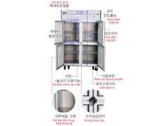 Tủ mát 4 cửa Kistem KIS-XD45R - 820 lít
