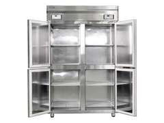 Tủ nửa đông nửa mát 4 cánh Happys HWI-45CFR (Quạt gió)