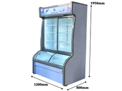 Tủ trưng bày trên mát, dưới đông Snow Village DC-1200H