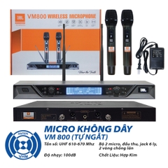 Micro không dây VM800