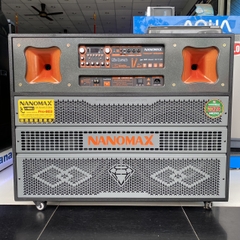 Loa Kéo Bình & Điện Nanomax Pro-803 ( Bass Đôi 40cm, Công suất 1800W )