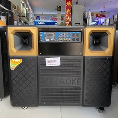 Loa karaoke kéo VHM GD215-202 Bass đôi 40cm
