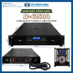 MAIN ĐẨY CÔNG SUẤT PA41500 80 SÒ 800W X4