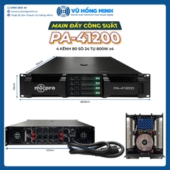 MAIN ĐẨY CÔNG SUẤT PA41200 80 SÒ 800W X4