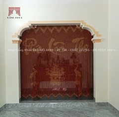 Rèm gỗ Hương PLC Đỉnh Hạc