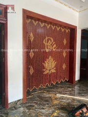 Rèm hạt gỗ Hương Phúc Sen