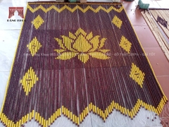 Rèm cửa Hoa sen vàng