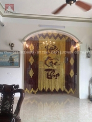 Rèm hạt gỗ Phúc Lộc thọ đẹp