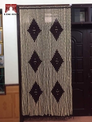 Rèm gỗ hình trám