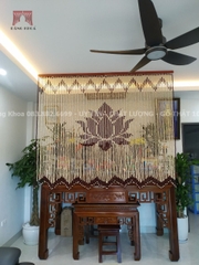 Rèm ngăn bàn thờ chung cư