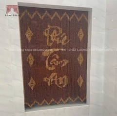 Rèm hạt gỗ Phúc Tâm An gỗ hương