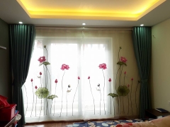 Rèm voan thêu VT38