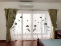 Rèm voan thêu VT11