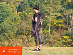 Bàn nhôm dã ngoại vân gỗ NatureHike NH19Z003-D