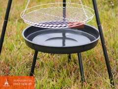 Bếp BBQ 3 chân có giá treo