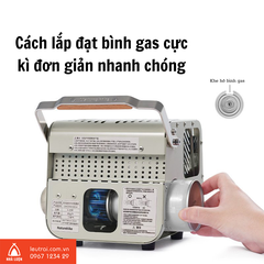 Lò sưởi gas mini đa năng Naturehike CNK2300CW018