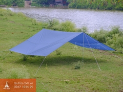 Tăng che nắng, mái che nắng size 4x6m