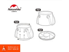 Xô nước gấp gọn Glamping NatureHike NH20SJ040 (20L)