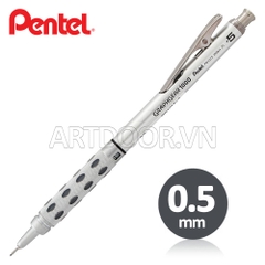 Bút chì kim bấm PENTEL Graphgear 1000 thân thép giấu ngòi PG10 (đủ size)