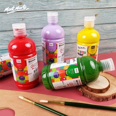 Màu vẽ Poster Paint MONT MARTE Hũ (500ml) luyện thi vẽ trang trí màu, học vẽ, tô tượng