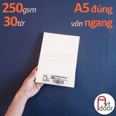 Giấy vẽ màu nước CANSON Truyền Thống dày 250gsm (vân ngang)