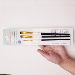 Bộ cọ ARTPOWER (đủ dáng) tập vẽ màu Nước, Acrylic, Gouache tô tượng, đất sét, số hóa