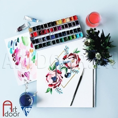 Sổ vẽ màu nước CLAIREFONTAINE Etival dày 200~300gsm (vân nổi Cold)
