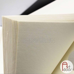 Sổ vẽ chì POTENTATE Bìa Cứng Đen lò xo mỏng 100~140gsm (vân mịn)