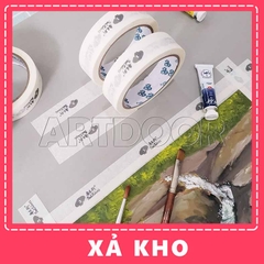 Băng keo giấy PAUL RUBENS cố định tranh, chặn màu nước (2.5cm) - [xả kho]