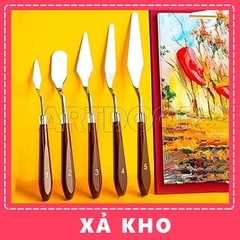 Bay pha màu ARTIST vẽ tranh, đắp màu (bộ 5 cây) - [xả kho]